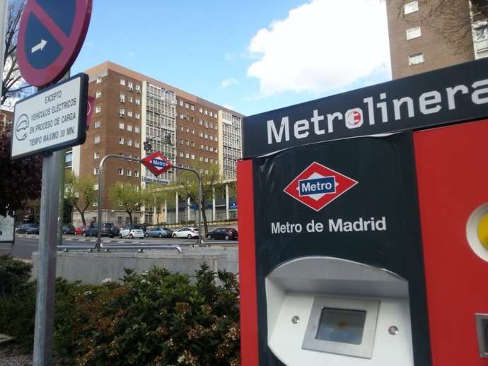 Metrolinera en Madrid: recarga eléctrica con la energía del frenado del tren