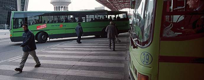 Buses en Plaza de Castilla