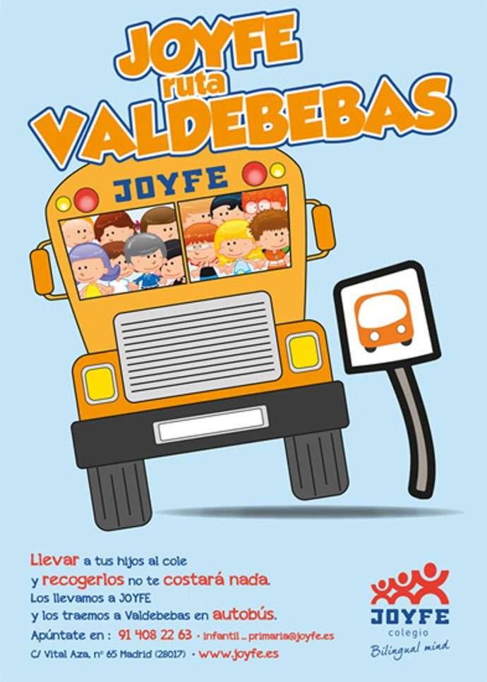 Ruta escolar a Valdebebas